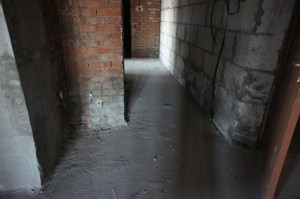 стяжка на бетонный пол